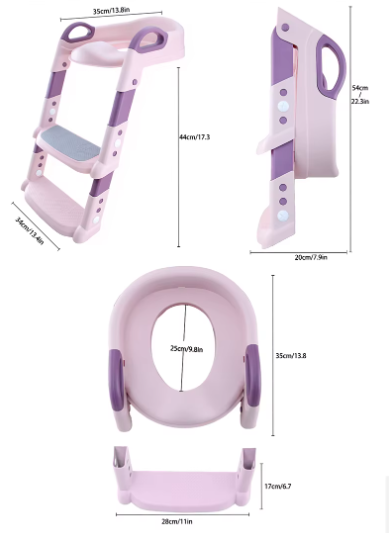 KidLumo™ Stepped Children's Toilet