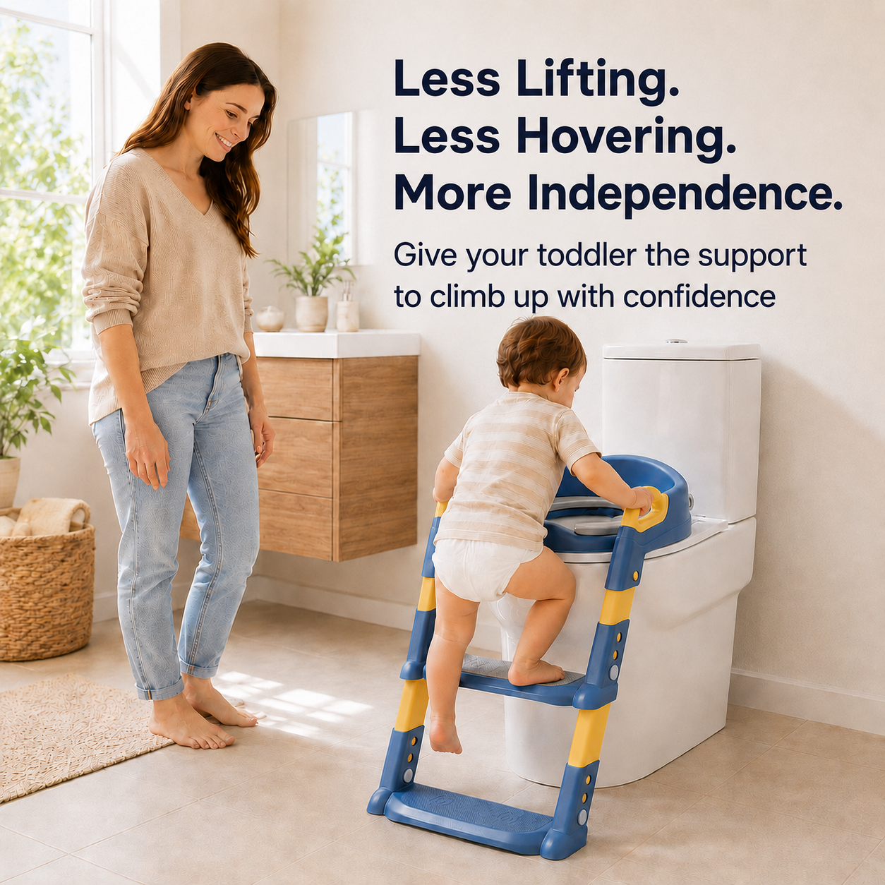 Kidlumo™ Potty Training Toilet Ladder