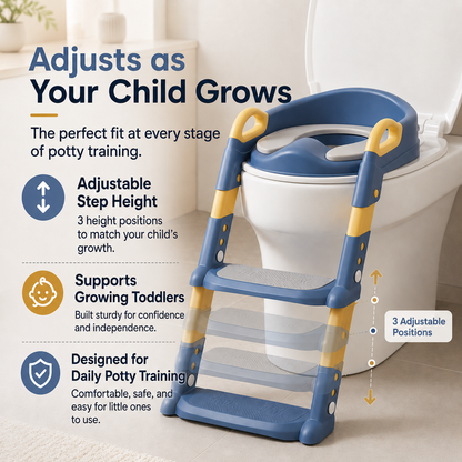 Kidlumo™ Potty Training Toilet Ladder
